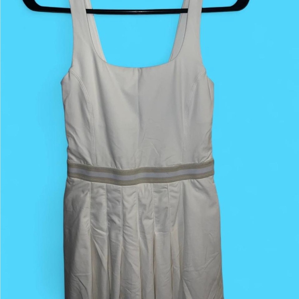 The Upside white tennis dress
